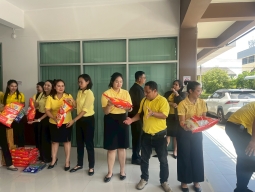 พิธีเจริญพระพุทธมนต์และทำบุญตักบาตรถวายพระราชกุศล เนื่องในโอกาสวันเฉลิมพระชนมพรรษา พระบาทสมเด็จพระเจ้าอยู่หัว 28 กรกฎาคม 2568